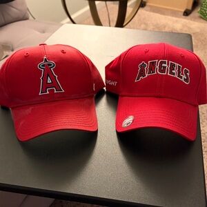 Red Los Angeles Angels MLB Baseball Caps